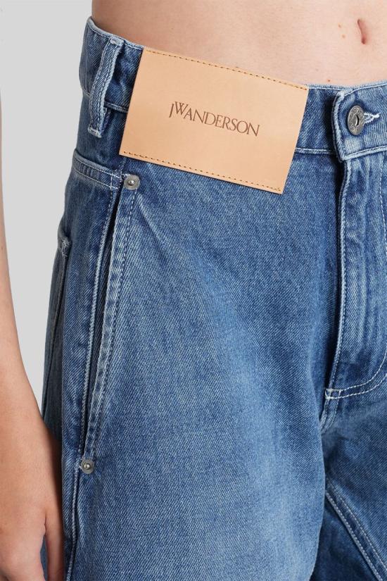 25FW JW앤더슨 데님 팬츠 413153 DT0102PG1735 BLUE - JW ANDERSON