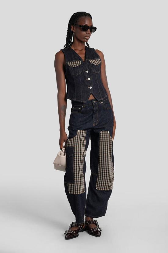 25FW 가니 데님 팬츠 423695 J1765 BLUE - GANNI