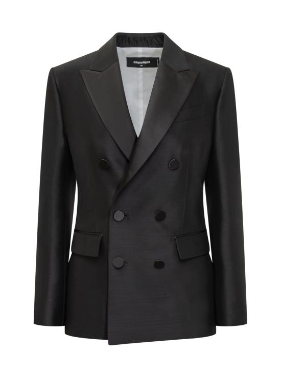 25FW 디스퀘어드2 수트 자켓 S75FT0267D35205 900 BLACK