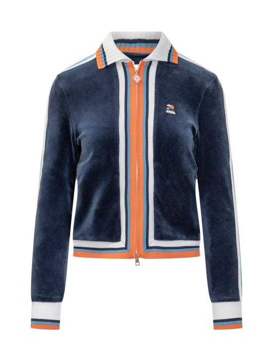 25FW 카사블랑카 자켓 WPF25JTP387 01 NAVY