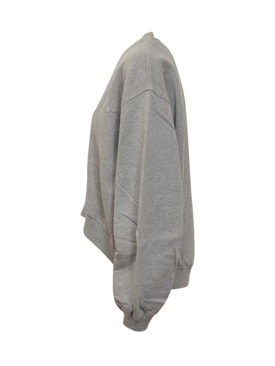 25FW 디 아티코 긴팔 티셔츠 251WCF00010JJF003AA 183 MELANGE GREY - THE ATTICO