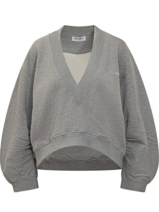 25FW 디 아티코 긴팔 티셔츠 251WCF00010JJF003AA 183 MELANGE GREY