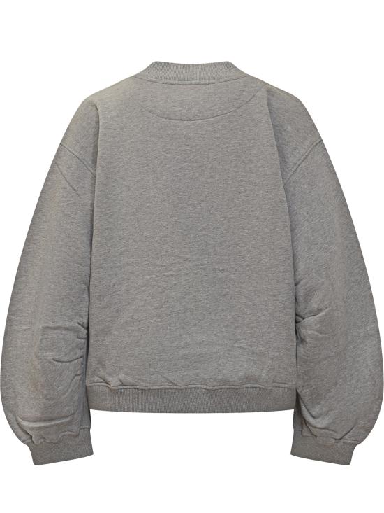 25FW 디 아티코 긴팔 티셔츠 251WCF00010JJF003AA 183 MELANGE GREY - THE ATTICO