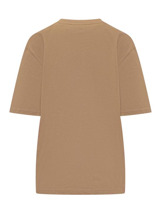 25FW 아미 반팔 티셔츠 H25UTS357726 280H25 CAMEL - AMI