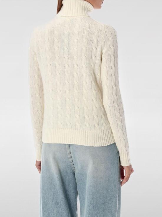 25FW 폴로 랄프로렌 울 캐시미어 케이블 니트 터틀넥  211888686 012 Cream - POLO RALPH LAUREN