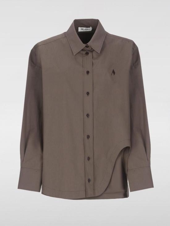 25FW 디 아티코 셔츠 251WCH00004CCC052AA 204 Brown - THE ATTICO