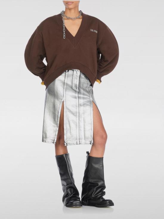 25FW 디 아티코 스웨터 251WCF00010JJF007AA 204 Brown - THE ATTICO