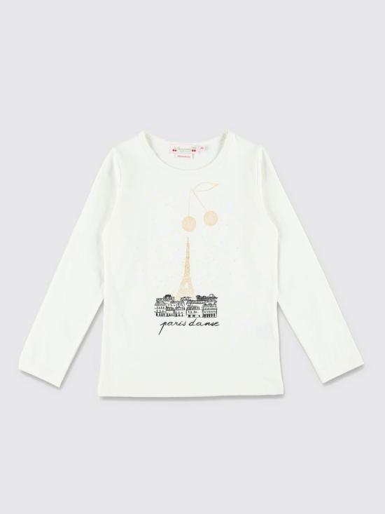 25FW [키즈] 봉쁘앙 티셔츠 W05GTSK00026 102 White