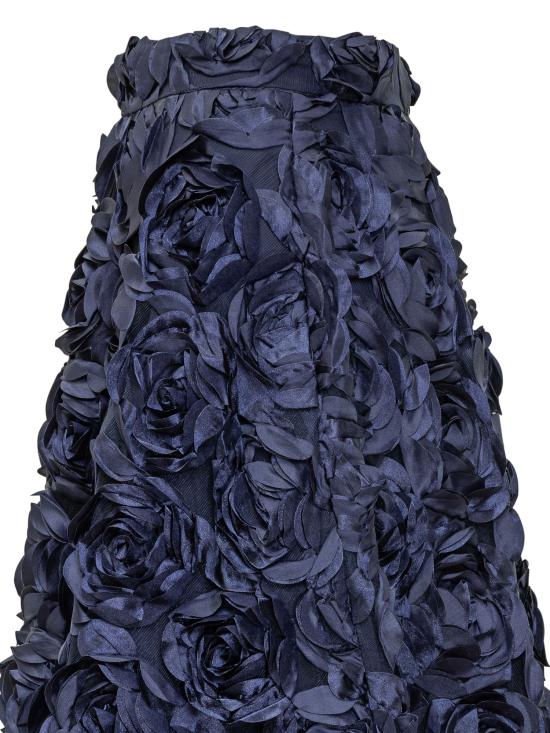 25FW 로테이트 롱 스커트 1150251725 1725 NAVY BLAZER - ROTATE