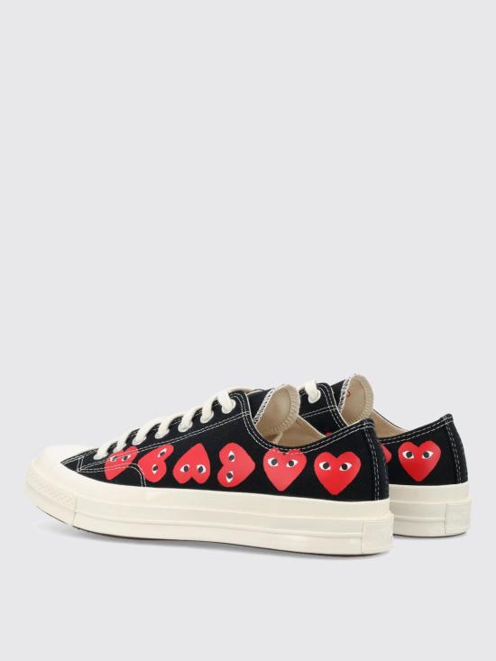 26FW 꼼데가르송 플레이 X 컨버스 스니커즈 AZK126001 1 Black - COMME DES GARCONS PLAY CONVERSE