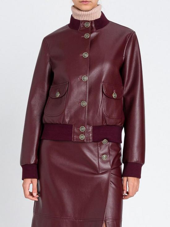 25FW 트윈셋 자켓 252TP2232 05609 Burgundy
