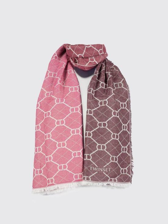 25FW 트윈셋 머플러/스카프 252TA4210 05609 Burgundy - TWINSET