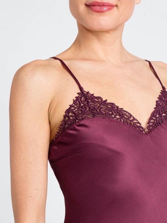 25FW 트윈셋 롱 원피스 252TP2480 05609 Burgundy - TWINSET