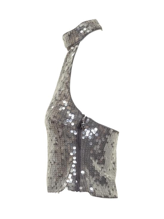 25FW 로테이트 민소매 티셔츠 1143453059 3059 BLACKENED PEARL - ROTATE