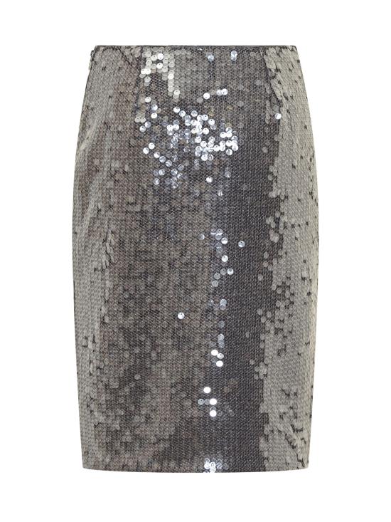 25FW 로테이트 미디 스커트 1143463059 3059 BLACKENED PEARL - ROTATE