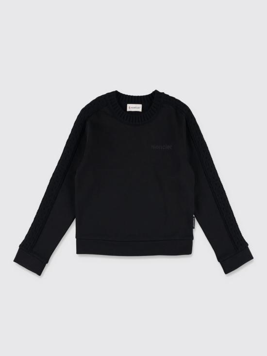 25FW [키즈] 몽클레어 캐주얼 세트 8M00004899PS 999 Black