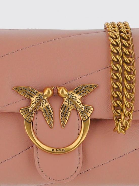 25FW 핑코 토트백 100040A0F2 L21Q Pink - PINKO