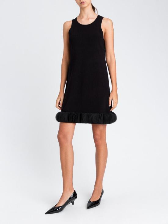 25FW 액티튜드 트윈세트 숏 원피스 252AP3012 00006 Black