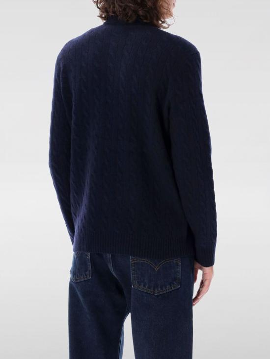 25FW 폴로 랄프로렌 스웨터 710876836 005 Navy - POLO RALPH LAUREN
