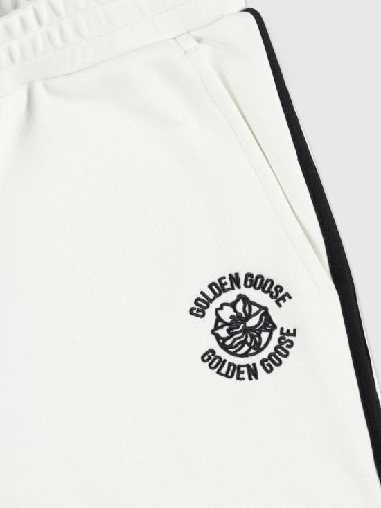 25FW [키즈] 골든구스 쇼츠/버뮤다 GKP02422P00219711421 White - GOLDEN GOOSE