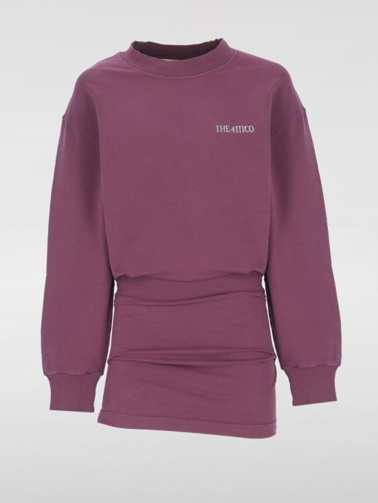 25FW 디 아티코 숏 원피스 251WCA00393JJF006AA 114 Plum - THE ATTICO