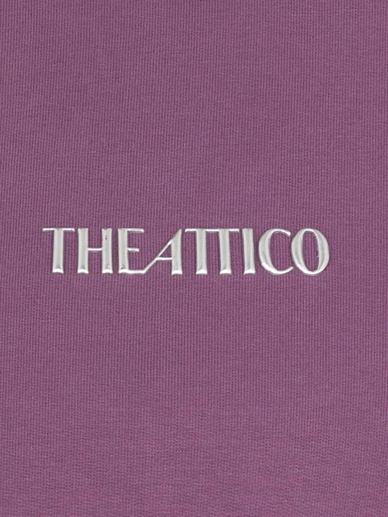 25FW 디 아티코 숏 원피스 251WCA00393JJF006AA 114 Plum - THE ATTICO