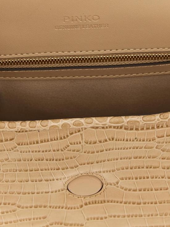 25FW 핑코 토트백 104297A2OH C50V Beige - PINKO