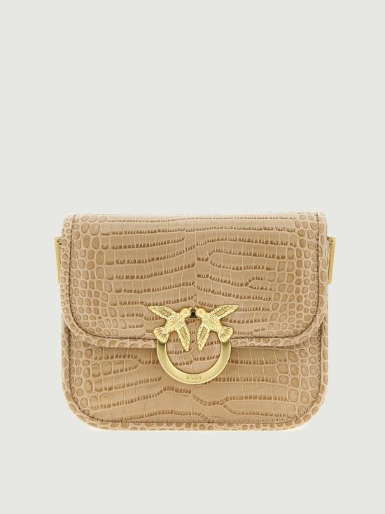 25FW 핑코 토트백 104297A2OH C50V Beige