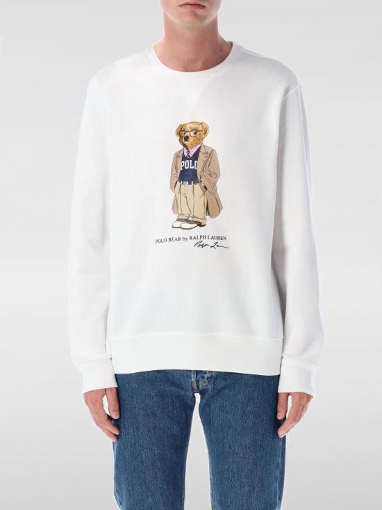 25FW 폴로 랄프로렌 긴팔 티셔츠 710973161 001 White