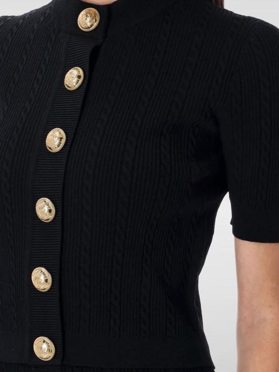 25FW 발망 가디건 FF1KL230KI50 0PA Black - BALMAIN