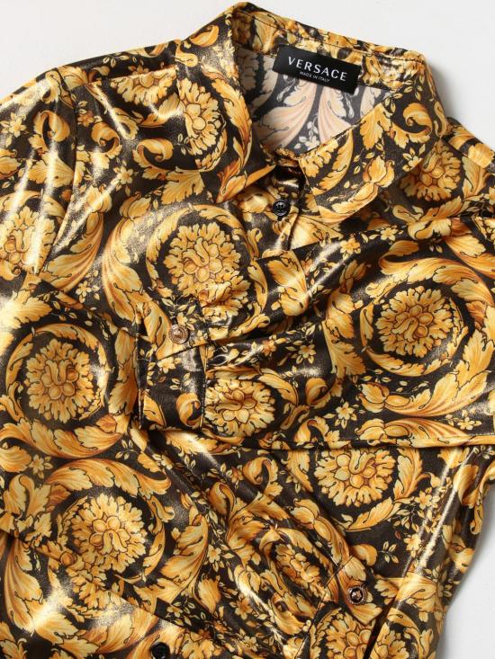 25FW [키즈] 베르사체 원피스 10035171A07570 5B000 Gold - VERSACE