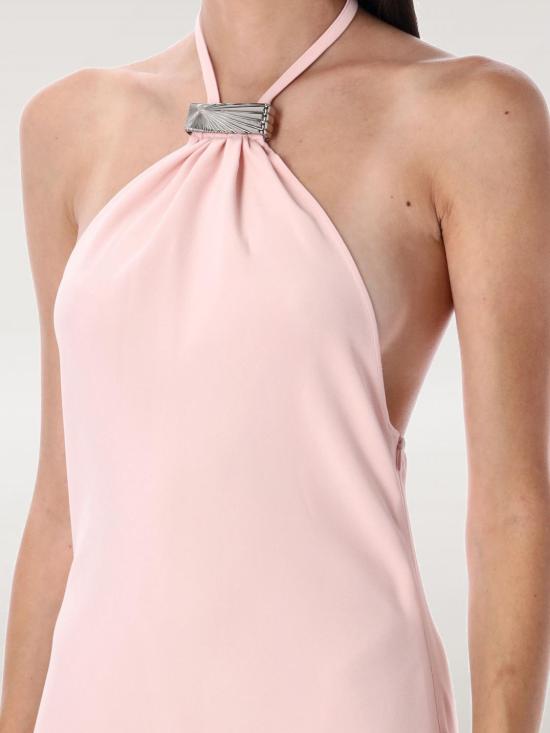 25FW 디 아티코 롱 원피스 251WCW00247ACC001AA 315 Pink - THE ATTICO