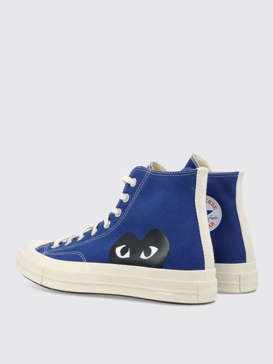 25FW 꼼데가르송 플레이 X 컨버스 스니커즈 AZK122001 2 Blue - COMME DES GARCONS PLAY CONVERSE