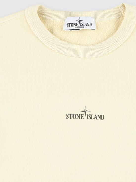 25FW [키즈] 스톤 아일랜드 풀오버 6100015S0268 V0093 White - STONE ISLAND