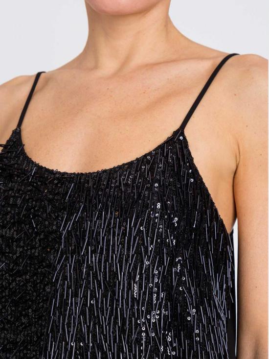 25FW 트윈셋 민소매 티셔츠 252TP2371 00006 Black - TWINSET