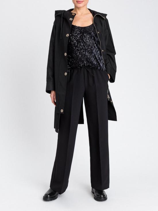 25FW 트윈셋 민소매 티셔츠 252TP2371 00006 Black - TWINSET