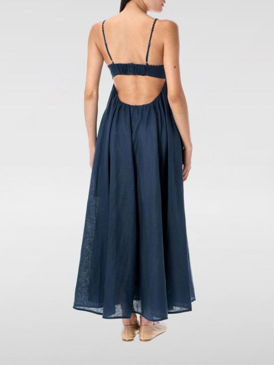 25FW 짐머만 롱 원피스 4234DSS253 DARB Blue - ZIMMERMANN