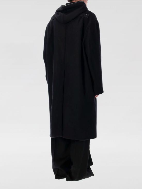25FW 릭 오웬스 코트 RU02E1979WSF 09 Black - RICK OWENS