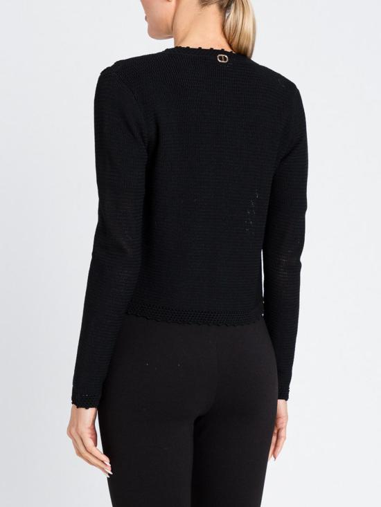 25FW 트윈셋 스웨터 252TP3174 00006 Black - TWINSET