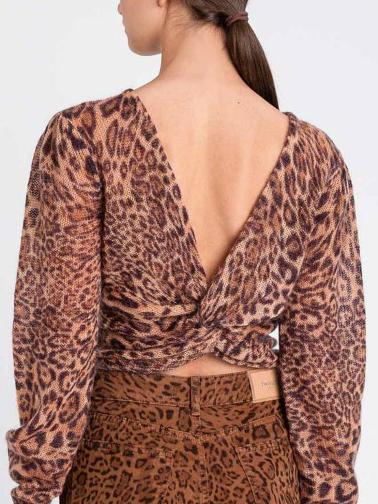 25FW 트윈셋 긴팔 티셔츠 252TP3592 12737 Multicolor - TWINSET