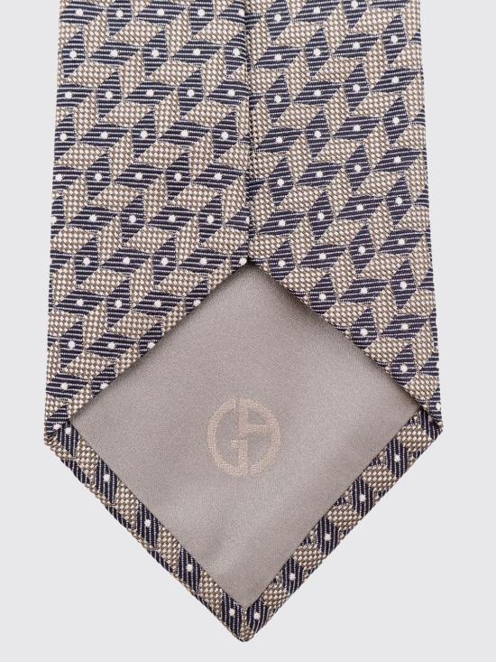 25FW 조르지오 아르마니 넥타이 GM000800TE16562 F1020 Beige - GIORGIO ARMANI