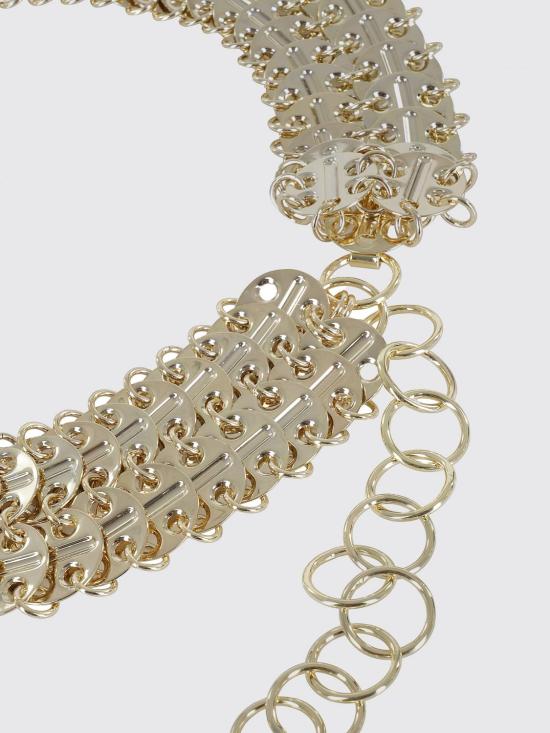 25FW 파코라반 레귤러 벨트 23PAA0132MET002 P711 Gold - PACO RABANNE