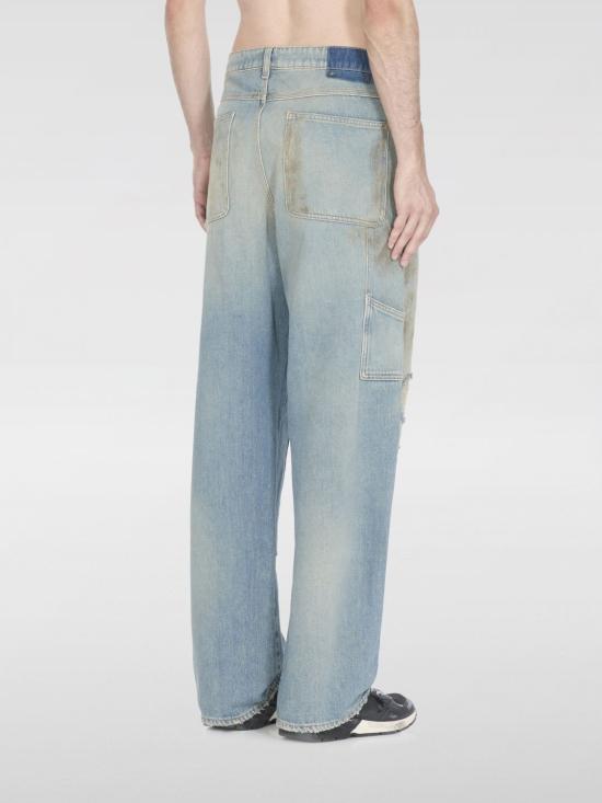 25FW 골든구스 데님 팬츠 GMP01942P00208350491 Gnawed Blue - GOLDEN GOOSE