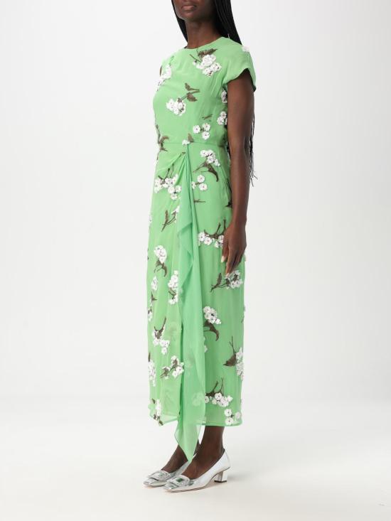 25SS 에르뎀 롱 원피스 PS25D34GFG PEPPERMINT Green - ERDEM