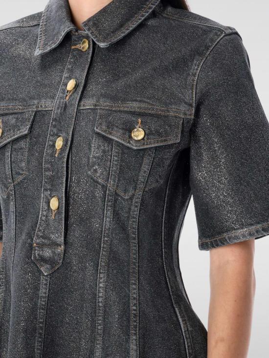 25FW 가니 숏 원피스 J1802 006 Black - GANNI