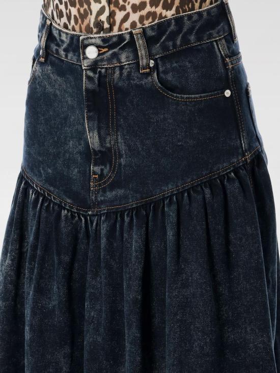 25FW 가니 롱 스커트 J1759 055 Black - GANNI