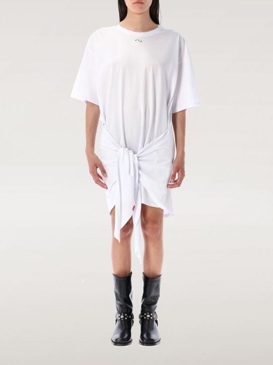 25FW 디젤 롱 원피스 A192320NIAX 100 White