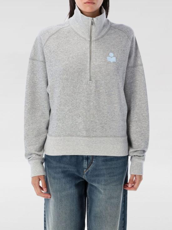 25FW 이자벨마랑에뚜왈 스웨터 SW0093FAA1M07E GYIB Grey