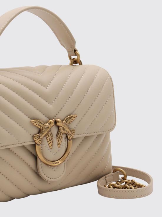 25FW 핑코 토트백 100044A0GK C50Q Beige - PINKO