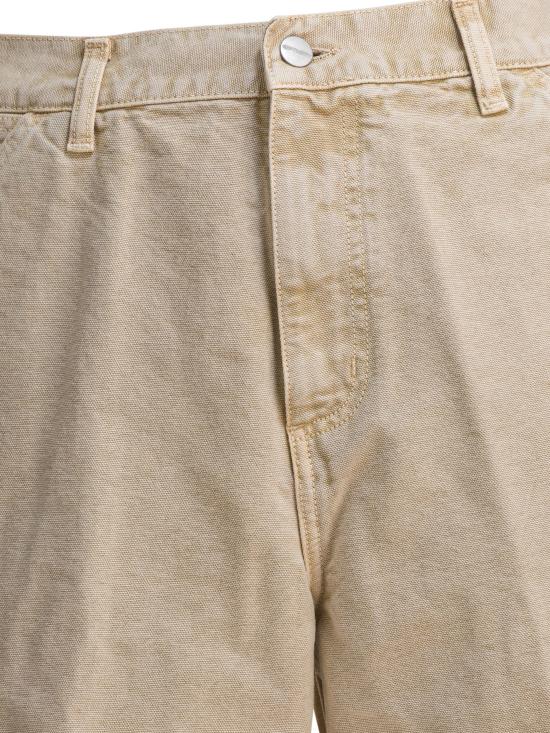 25FW 칼하트 WIP 숏팬츠 I03555807E5F 00 Beige - CARHARTT WIP